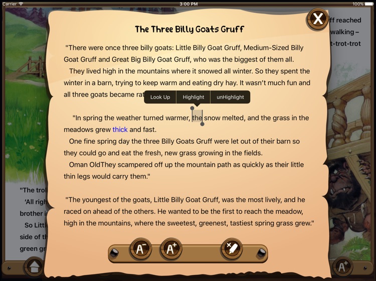 The Three Billy Goats Gruff English screenshot-3