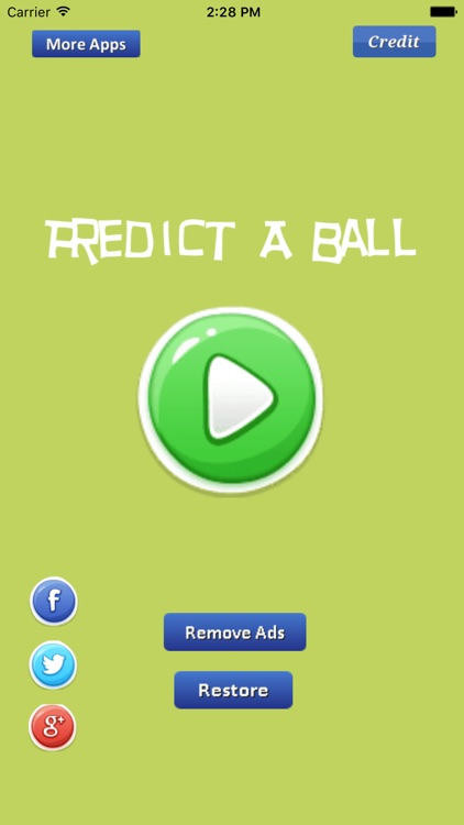 Predict A Ball Game