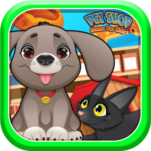 Pet Shop In The World Kids Game Icon