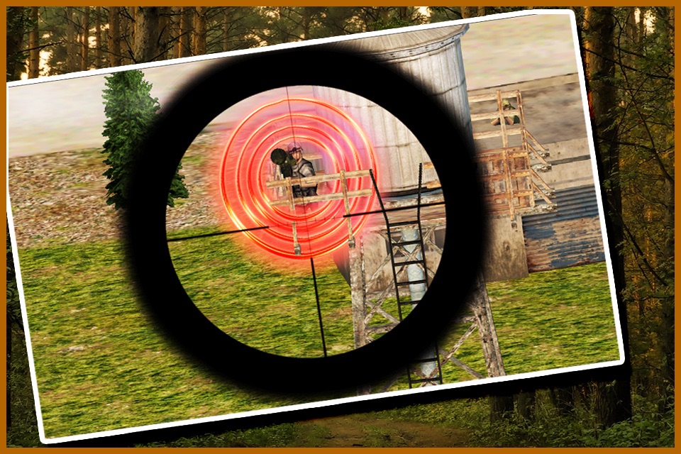 Airborne Sniper Shooter : Hunt Down terrorists from Heli screenshot 4