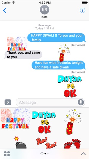 Diwali Greetings - Festival of Lights Stickers(圖3)-速報App