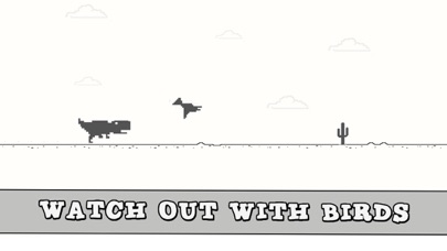 Dinosaur Widget Jumping Steve: 8bit Game screenshot 4
