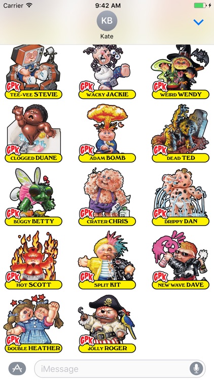 Garbage Pail Kids GPK Vol 1