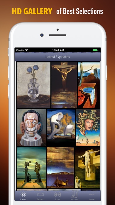 サルバドール・ダリの絵画壁紙HD：アート写真 screenshot1