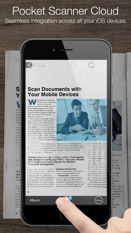 Pocket Scanner - Scan Documents to PDFs