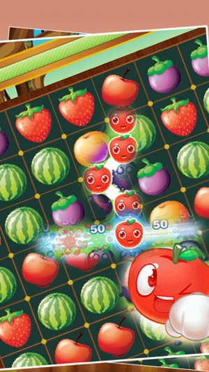 Crazy Garden Mania - Angry Fruit Match 3(圖3)-速報App