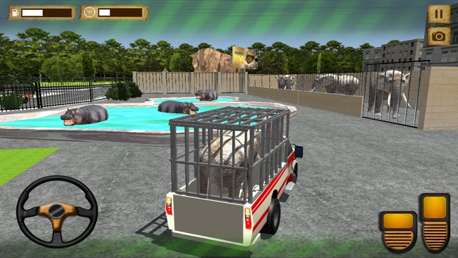 Wild Animal Rescue Service Truck Driver Simulator(圖3)-速報App