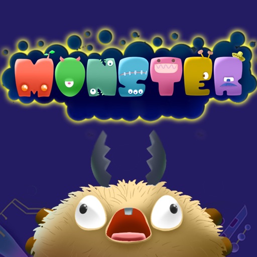 Cute Monster Burst - Free Addicted Game For Kids iOS App