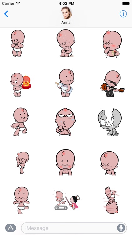 Funny Baby Boy - Animated Stickers for iMessage