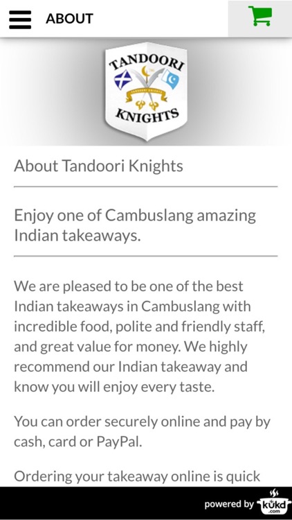 Tandoori Knights Indian Takeaway screenshot-3