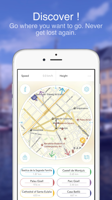 Lost in Barcelona... Offline mapのおすすめ画像1