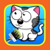 Learn Painting Cat Game for Kids