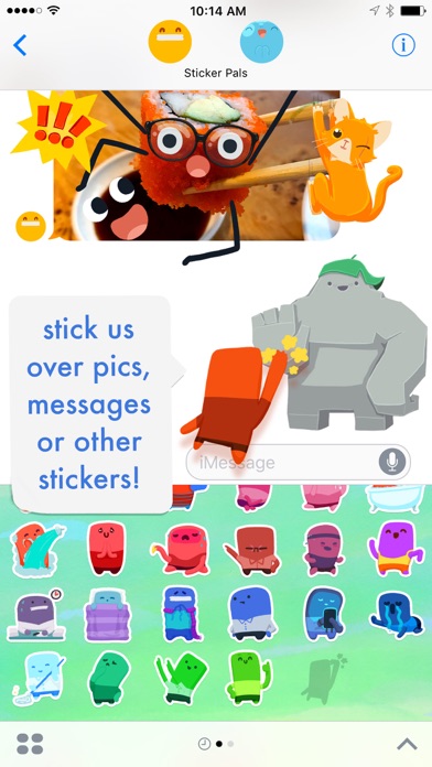 How to cancel & delete Sticker Pals! 800 Stickers from David Lanham from iphone & ipad 2