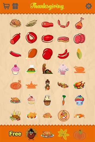 Thanksgiving Day Emoji Pro - Holiday Emoticon Stickers for Messages & Greetings screenshot 4