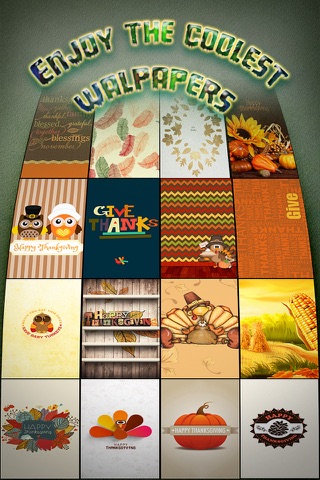 Thanksgiving Day Wallpapers Maker - Pimp Yr Home Screen with Cool Retina Images screenshot 2