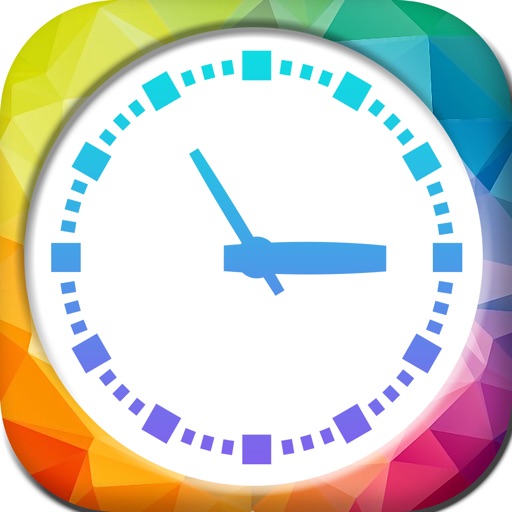 Alarm Clock Colorful Wallpapers Maker Pro iOS App