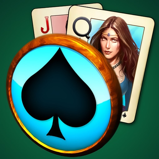 Hardwood Spades Icon