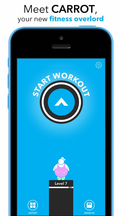 CARROT Fit - 7 Minute Workout & Weight Tracker screenshot-0
