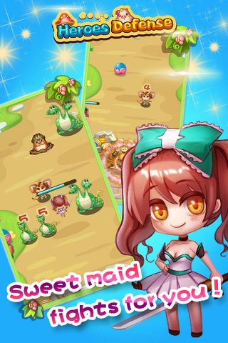 Heroes Defense:Fruit Saga screenshot 2