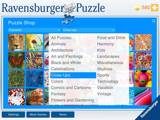 Ravensburger Puzzle Screenshots