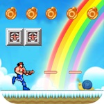 jump run shooting game