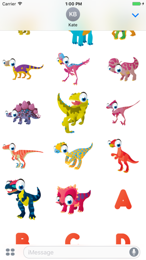 ABC Dinosaur Big Eye Collection 貼紙(圖4)-速報App