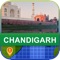 Chandigarh, India offline map mobile application