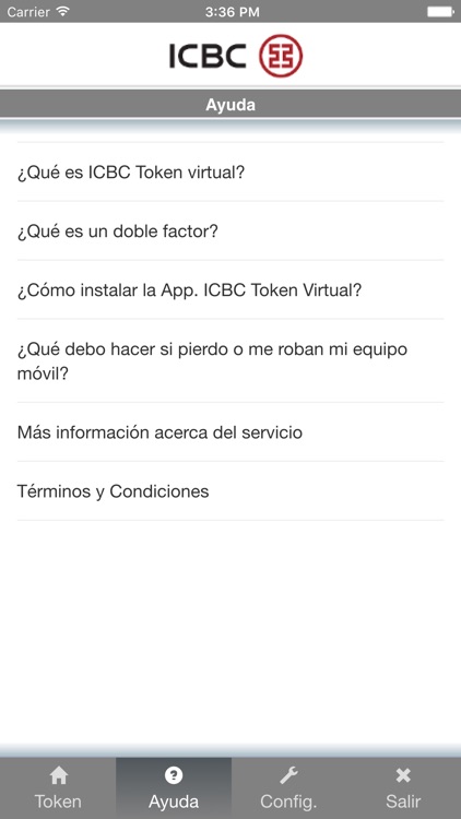 ICBC Token Virtual