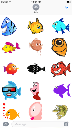 Cute Fish - Fc Sticker(圖2)-速報App