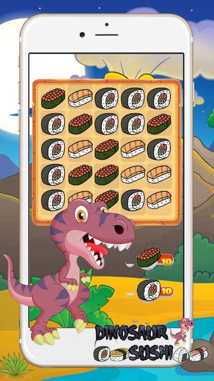 Dinosaur Sushi - Dino Food Math Games