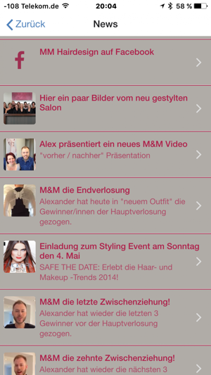 Die M&M Hairdesign App für unsere Kunden(圖5)-速報App