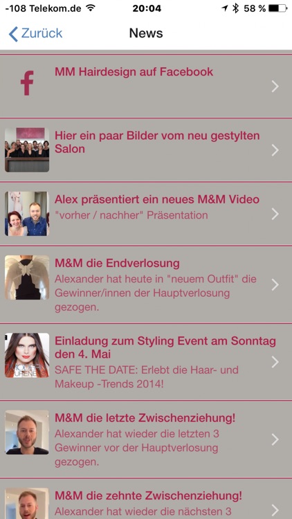 Die M&M Hairdesign App für unsere Kunden screenshot-4