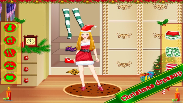 Merry Christmas Dressup Salon - Girls games free