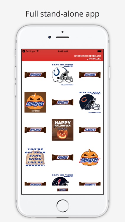 SNICKERS® Stickers