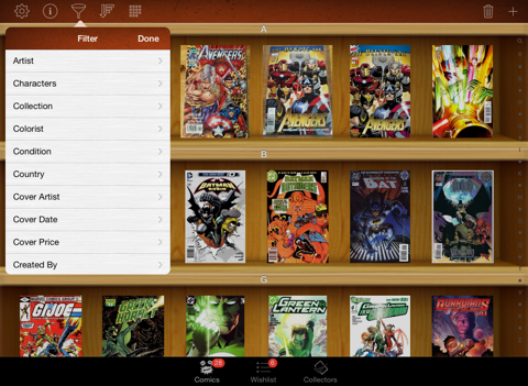 Comic Book Collectors for iPad screenshot 4