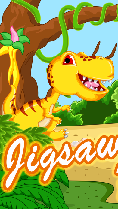 How to cancel & delete Dino jigsaw puzzles 4 pre-k 2 to 7 year olds games from iphone & ipad 1
