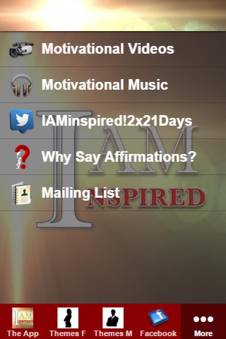 IAMinspired! screenshot 2