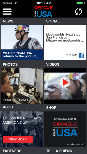 ORACLE TEAM USA APP(圖1)-速報App