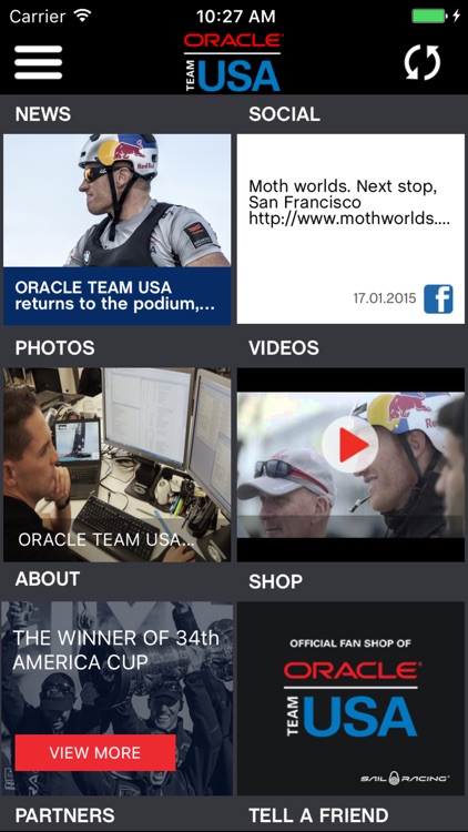 ORACLE TEAM USA APP