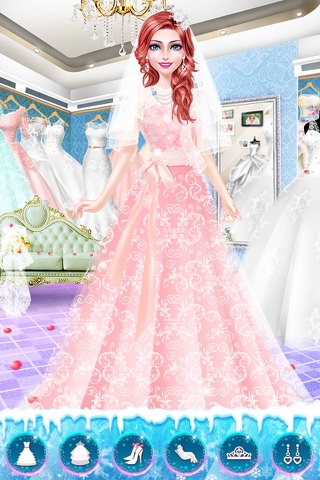Snow Wedding Day - Girls Salon screenshot 3