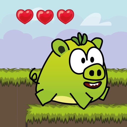 Super Pig Jump:Rainbow Island - Toddler Kids Games iOS App