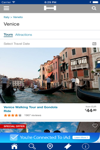 Venice Hotels + Compare and Booking Hotel for Tonight with map and travel tour screenshot 2