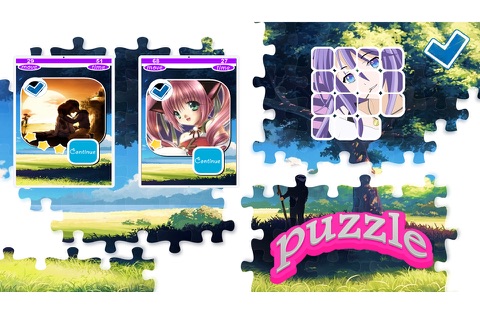 Anime Puzzles Slides screenshot 4