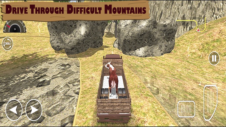 Off-road Animal Transport: Extreme Truck Drive screenshot-3