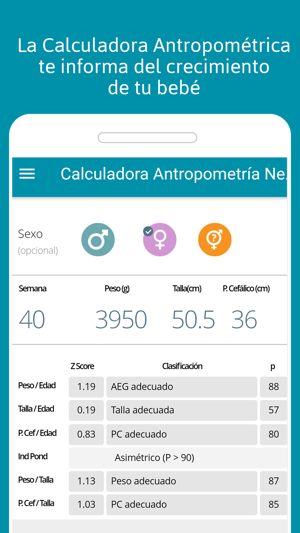 Padres - Crecimiento Neonatal(圖2)-速報App