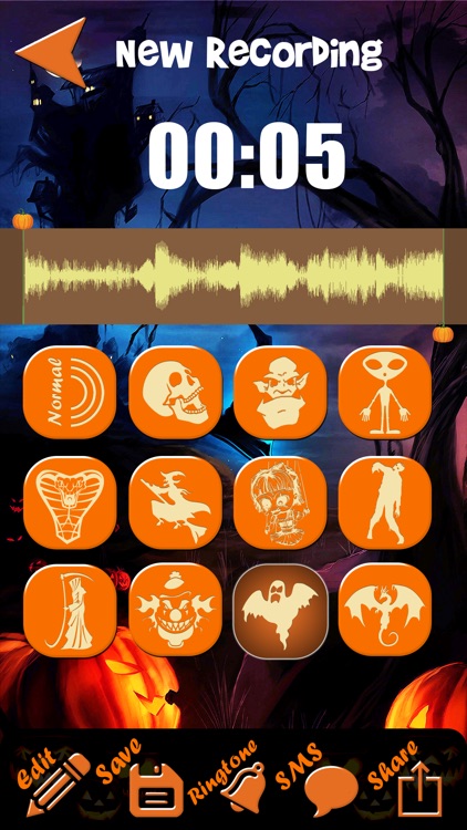 Halloween Voice Modifier–Scary Call Voice Changer screenshot-3