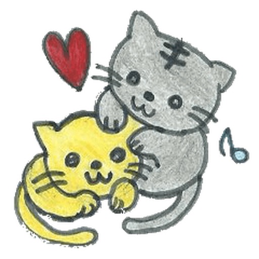 Doodle Cat Stickers Pack icon