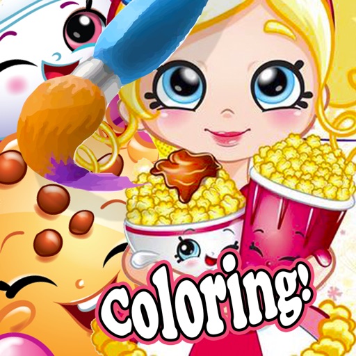 Candydoll color for shopkins free to play kids Icon