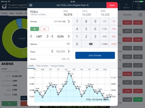 UTrade for iPad screenshot 2