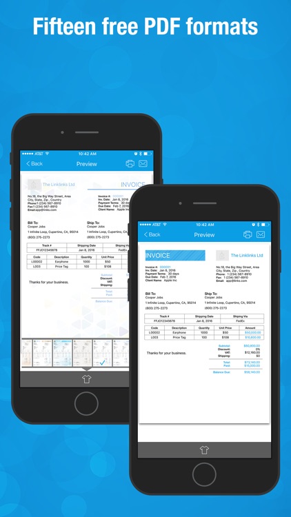 Invoice Wiz Pro - Invoices Maker and Time Tracking screenshot-3